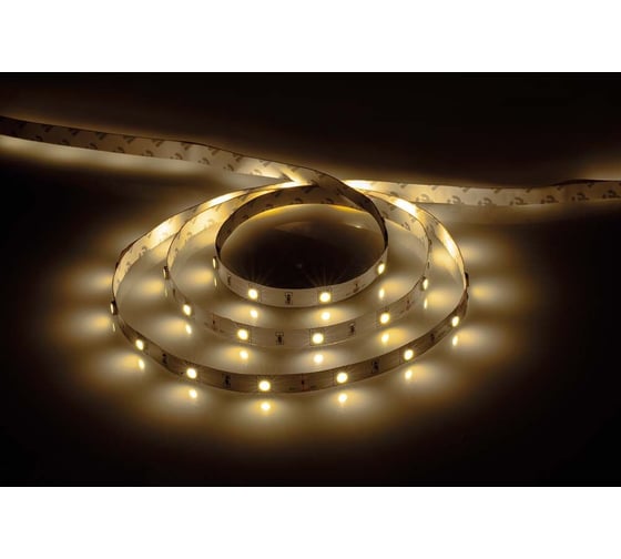 Cветодиодная LED лента FERON готовый комплект 3м, 60SMD(5050)/м, 14.4Вт/м, IP65, 12V, теплый белый LS607 27728