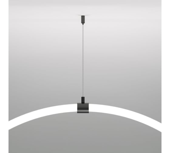 Подвесной трос Elektrostandard для круглого гибкого неона full light (2м) черный a063441