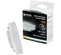 Светодиодная лампа Grisard Electric таблетка Т75 GX53 12Вт 4000К GRE-002-0078(1)