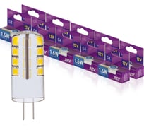 Светодиодная лампа REV капсула JC 1.6Вт G4 4000K 128Лм упаковка 10 шт. 62074 1