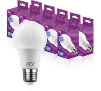 Светодиодная лампа REV A60 Е27 13W 4000K нейтральный свет упаковка 10 шт. 81063 6