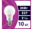 Светодиодная лампа REV A60 Е27 20W 4000K нейтральный свет упаковка 10 шт. 81066 7 2