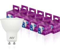 Светодиодная лампа REV PAR16 GU10 7W 4000K нейтральный свет упаковка 10 шт. 81090 2