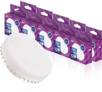 Светодиодная лампа REV таблетка GX53 12Вт 4000K 960Лм упаковка 10 шт. 62070 3