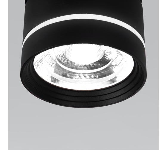 Встраиваемый светодиодный светильник Elektrostandard 8w 4200k чёрный a062932
