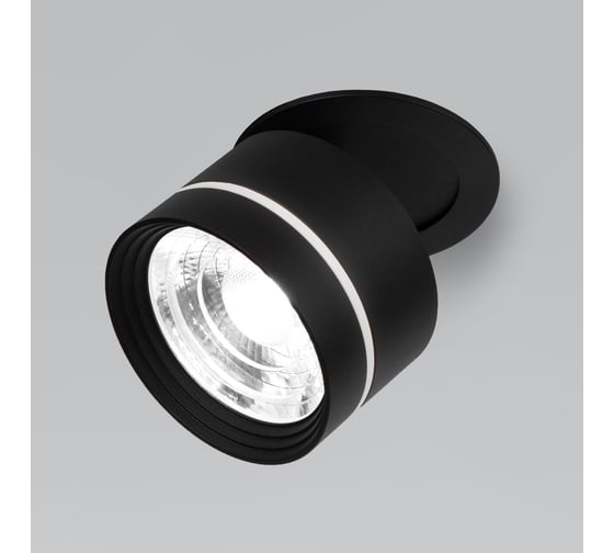 Встраиваемый светодиодный светильник Elektrostandard 8w 4200k чёрный a062932