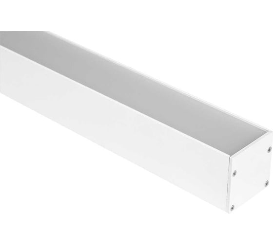 Подвесной алюминиевый профиль DesignLed design led ls 3535, белый, 2500 мм LS.3535-W
