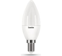 Светодиодная лампа Camelion LEDRB/5-C35/840/E14 (5Вт 220В, LED-M C37 5W 4000K E14) 15050