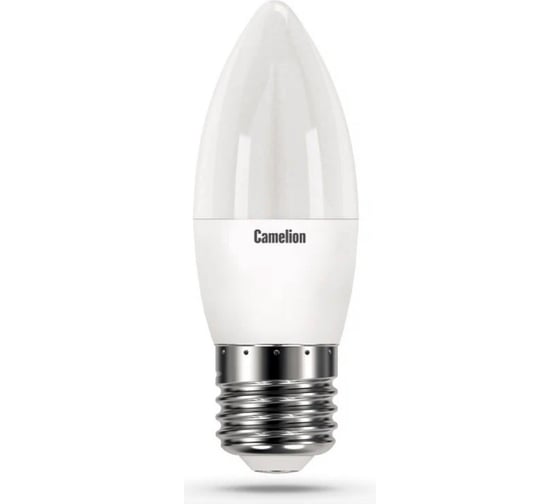 Светодиодная лампа Camelion LEDRB/5-C35/830/E27 (5Вт 220В, LED-M C37 5W 3000K E27) 15051