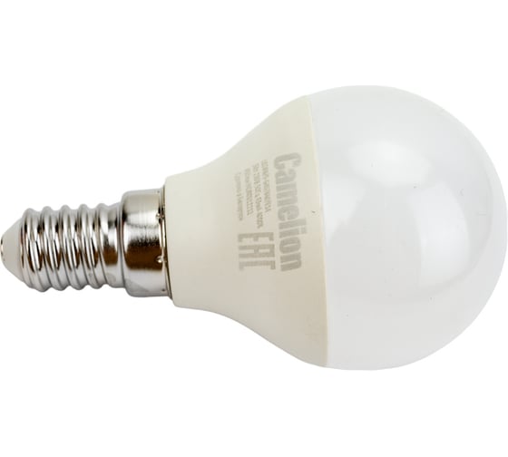 Светодиодная лампа Camelion LEDRB/5-G45/840/E14 (5Вт 220В, LED-M G45 5W 4000K E14) 15058