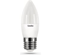Светодиодная лампа Camelion LEDRB/7-C35/840/E27 (7Вт 220В, LED-M C37 7W 4000K E27) 15056