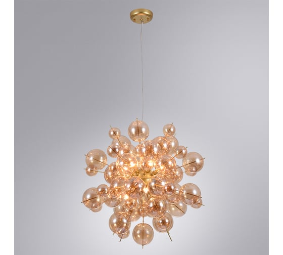 Подвесная люстра ARTE LAMP molecule A8313SP-9GO
