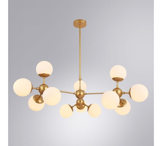 Люстра на штанге ARTE LAMP bolla A1664SP-12GO