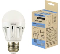 Светодиодная лампа TDM ELECTRIC Народная НЛ-LED-A60 7 Вт-6000 К-Е27 (60x105) TDM ELECTRIC SQ0340-0104