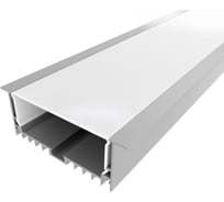 Комплект алюминиевого профиля LEDCRAFT с экраном и заглушками LC-LPV3288M69-1 1638000043