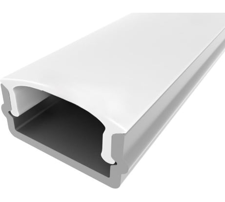 Комплект алюминиевого профиля LEDCRAFT с экраном и заглушками LC-LP0616M16-1 1638000001