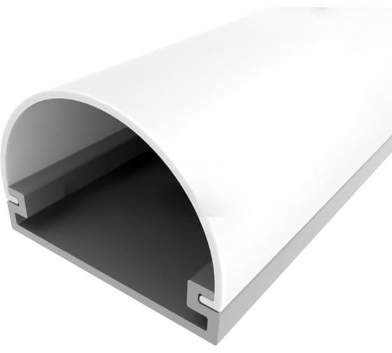 Комплект алюминиевого профиля LEDCRAFT с экраном и заглушками LC-LP0525M1-1 1638000119