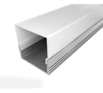 Комплект алюминиевого профиля LEDCRAFT с экраном и заглушками LC-LP1228M1728-1 1638000031