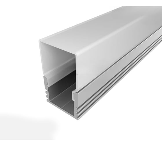 Комплект алюминиевого профиля LEDCRAFT с экраном и заглушками LC-LP1216M1716-1 1638000011 1