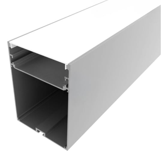 Комплект алюминиевого профиля LEDCRAFT с экраном и заглушками LC-LP10074M68-1 1638000110 1