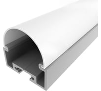 Комплект алюминиевого профиля LEDCRAFT с экраном и заглушками LC-LP1428M1-1 1638000121