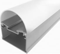 Комплект алюминиевого профиля LEDCRAFT с экраном и заглушками LC-LP1827M1-1 1638000107
