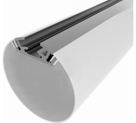 Комплект алюминиевого профиля LEDCRAFT с экраном и заглушками LC-LP1970M120-1 1638000087 1
