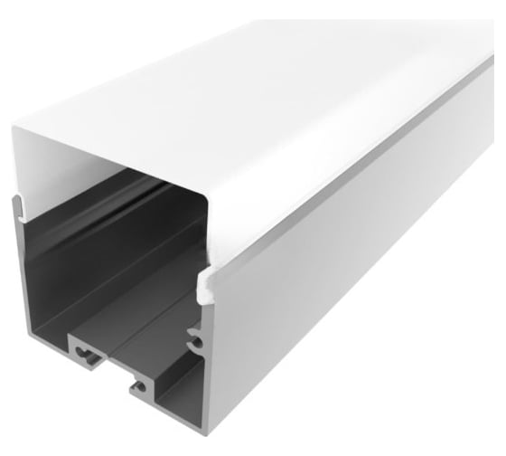 Комплект алюминиевого профиля LEDCRAFT с экраном и заглушками LC-LP2534M36-1 1638000071