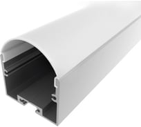 Комплект алюминиевого профиля LEDCRAFT с экраном и заглушками LC-LP2534M36R-1 1638000073