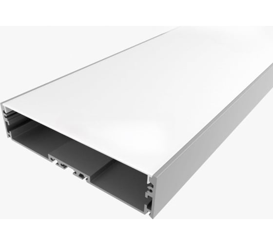 Комплект алюминиевого профиля LEDCRAFT с экраном и заглушками LC-LP27120M115-1 1638000151 1