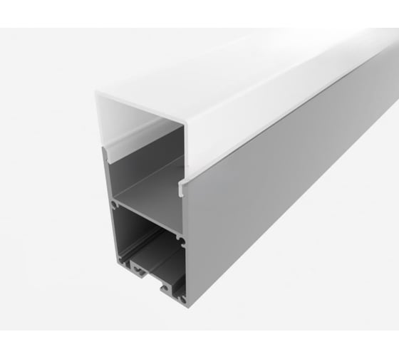 Комплект алюминиевого профиля LEDCRAFT с экраном и заглушками LC-LP4028M1728-1 1638000057 1