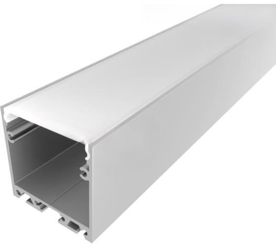 Комплект алюминиевого профиля LEDCRAFT с экраном и заглушками LC-LP3535M34-1 1638000034 1