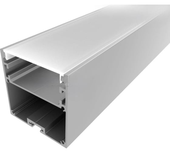 Комплект алюминиевого профиля LEDCRAFT с экраном и заглушками LC-LP5050M44-1 1638000038 1