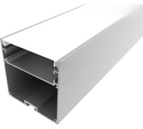 Комплект алюминиевого профиля LEDCRAFT с экраном и заглушками LC-LP6060M55-1 1638000124