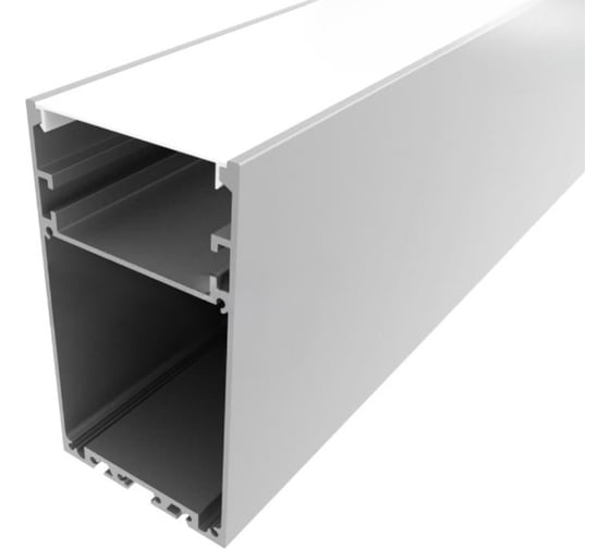Комплект алюминиевого профиля LEDCRAFT с экраном и заглушками LC-LP9050M44-1 1638000127 1
