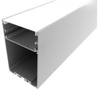 Комплект алюминиевого профиля LEDCRAFT с экраном и заглушками LC-LP9060M55-1 1638000126