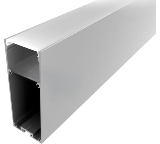 Комплект алюминиевого профиля LEDCRAFT с экраном и заглушками LC-LP9035M34-1 1638000036 1