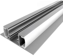 Комплект алюминиевого профиля LEDCRAFT с экраном и заглушками LC-LPN4916M16-1 1638000089