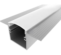 Комплект алюминиевого профиля LEDCRAFT с экраном и заглушками LC-LPSH2558M28-1 1638000130