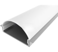 Комплект алюминиевого профиля LEDCRAFT с экраном и заглушками LC-LPV0740M36R-1 1638000079