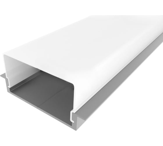 Комплект алюминиевого профиля LEDCRAFT с экраном и заглушками LC-LPV0740M36-1 1638000077 1