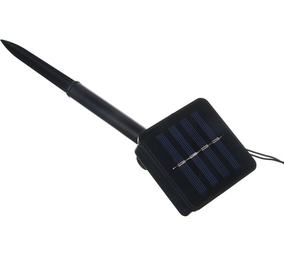 Гирлянда на солнечной батарее INBLOOM, 25LED, 7м, мульти, 2 режима, стрекоза, ПВХ, 2V80mA, 1.2V600mAh 185-041