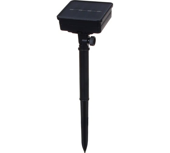 Гирлянда на солнечной батарее INBLOOM, 25LED, 7м, шампань, 2 режима, листья, ПВХ зеленый, 2V80mA, 1.2V600mAh 185-062