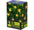 Гирлянда на солнечной батарее INBLOOM, 10LED, 4м, шампань, 2 режима, шар, ПВХ зеленый, 2V60mA, 1.2V 600mAh 185-063 2