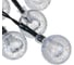Гирлянда на солнечной батарее INBLOOM, 10LED, 4м, шампань, 2 режима, шар, ПВХ зеленый, 2V60mA, 1.2V 600mAh 185-063 5