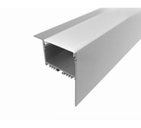 Комплект алюминиевого профиля LEDCRAFT с экраном и заглушками LC-NKU7664M44-1 1638000098