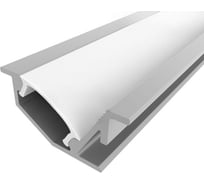 Комплект алюминиевого профиля LEDCRAFT с экраном и заглушками LC-LPV1226M16-1 1638000106