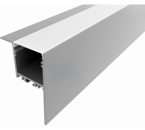 Комплект алюминиевого профиля LEDCRAFT с экраном и заглушками LC-NKU7650M34-1 1638000097 1