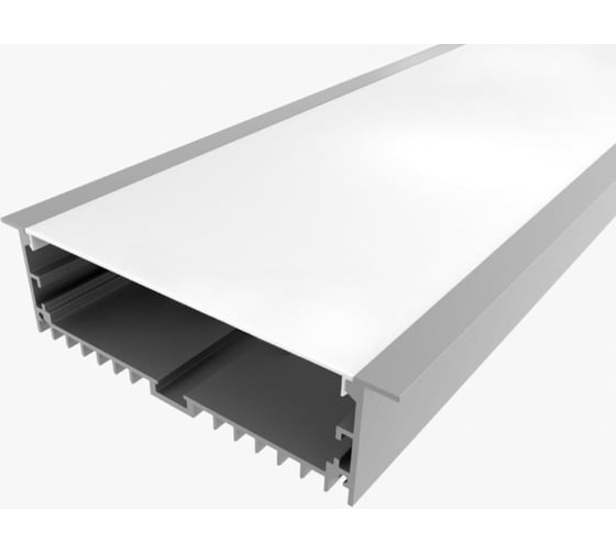 Комплект алюминиевого профиля LEDCRAFT с экраном и заглушками LC-LPV32114M94-1 1638000158