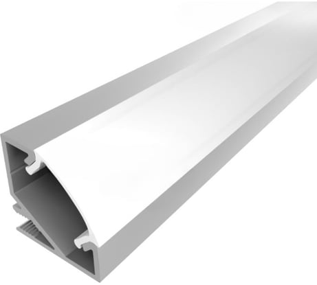 Комплект алюминиевого профиля LEDCRAFT с экраном и заглушками LC-LPU1717M16-1 1638000016